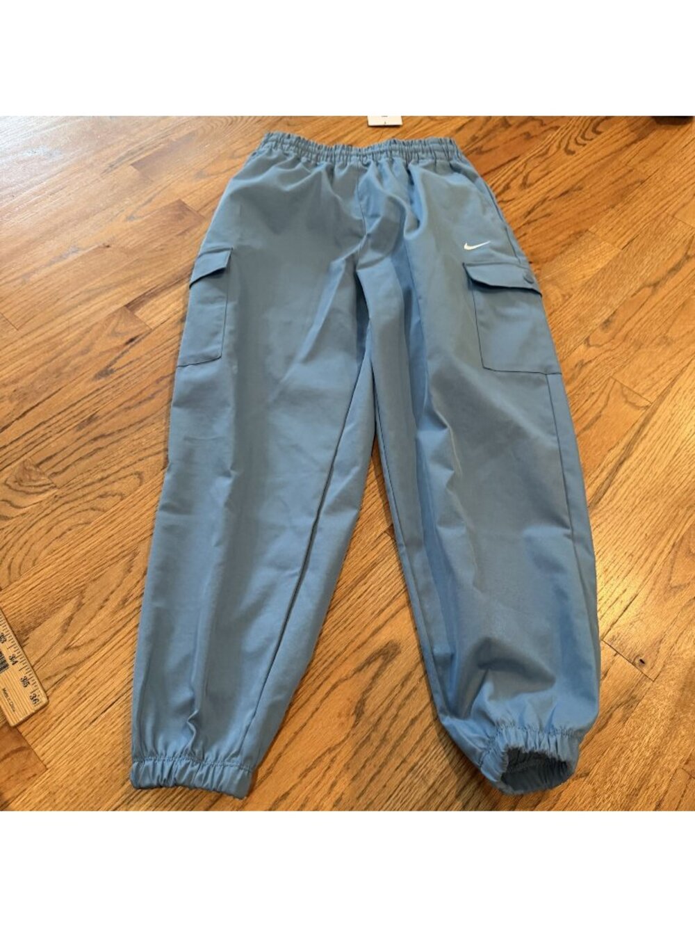 Nike Youth Medium Light Blue Jogger Pants New Kids Girls Oversized Fit